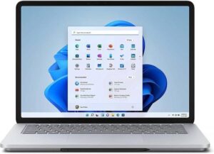 Microsoft Surface AI5-00038 14.4" Touchscreen 2 In 1 Laptop Studio, PixelSense Flow 120Hz Display, Intel Core i7-11370H, 32GB RAM, 2TB SSD, GeForce RTX 3050 Ti  4GB,  Win 11 Pro, Silver | AI5-00038