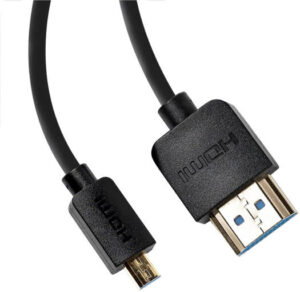 Accsoon HDMI to HDMI Cable, 50cm/1.6ft, High Speed Supports, Ultra HD, 1080P, Compatible with Camera/Monitor, Gimbal, Black | A-D