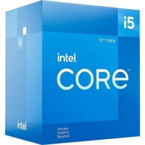 Intel Core i5-12400F 12th Gen Alder Lake Desktop Processor, 6 Total Cores, 12 Threads, 18 MB Cache, 2.5 GHz Base Frequency, LGA 1700 Socket, 65W Power, 128 GB Max Memory Size, Box | BX8071512400FSRL4W