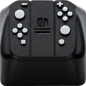 ZomoPlus Gamepad Customized Keycap, Cherry MX Switches And Clones, Game And Movie Theme Metal, With CNC Engraving, 1u Size, Black/Silver | ZO-PS-GMPD-I