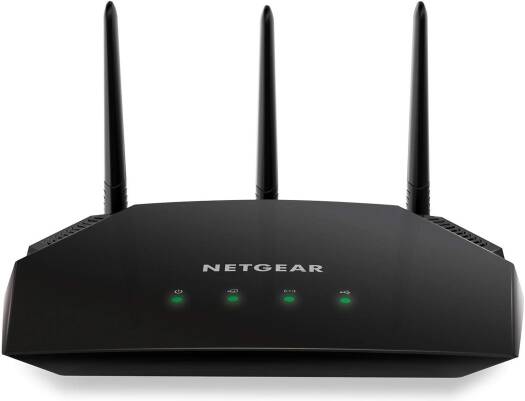 NETGEAR R6850 AC2000 Dual Band Gigabit WiFi Router with MU-MIMO, 2.4GHz & 5GHz, Up to 2000 Mbps WiFi Speed, Advanced QoS, High-power Antennas, USB 2.0 / Gigabit Ethernet, Black | R6850-100PES - Image 2