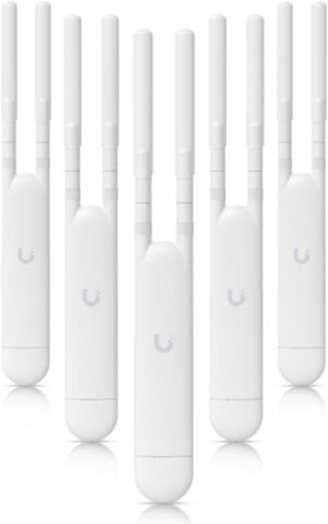 Ubiquiti AC Mesh Access Point, WiFi 5, 4 Spatial Streams, 140 m2 (1,500 ft2) Coverage, 200+ Connected Devices, Up to 867 Mbps Max Data Rate, Pack of 5 | UAP-AC-M-5