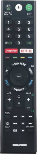 RMF-TX200P RMFTX200P Replacement Voice Remote fit for Sony TV KD-75X9400E KD-55X9300E KD-65X9300E KD-55X8500D KD-65X9300D KD-55X9300D KD-49X7000D KD-75X9400D KD-65X8500D RMF-TX200C RMF-TX200T
