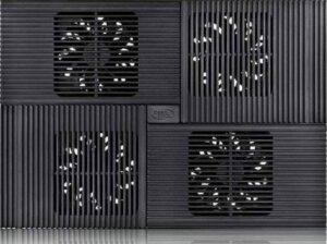 Deepcool DP-N422-X8BK Multi Core X8 Notebook, 4 Built-in Fans Cooler | DP-N422-X8BK