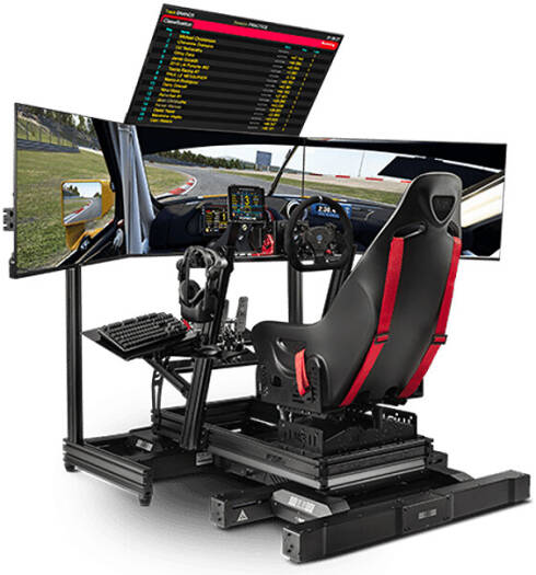 Next Level Racing Traction Plus - Part 2/3 Gaming Chair Motion Platform, 235Kg Max Payload, Personal / Commercial, VR-ready, Customizable LED Lights, NLR Platform Manager, Black | 40370 - Image 7