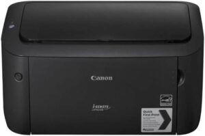 Canon i-SENSYS LBP6030B Mono Laser Home/Office Printer + 2 Black Toner Cartridges, A4, Print Only, 300 x 300 dpi, 18 ppm Print Speed, 150 Sheets Input Capacity, USB Connectivity, Black | 8468B042