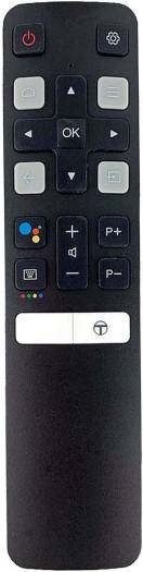Replacement Voice Remote Control Compatible with TCL LCD TV 65P8S 55P8S 55EP680 50P8S 49S6800FS 49S6510FS