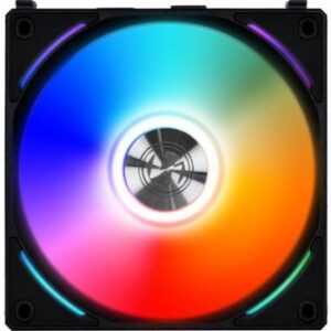 Lian Li UNI FAN AL120 Digital Addressable RGB 120 Fan, Single Pack, Black | G99.12AL1B.00
