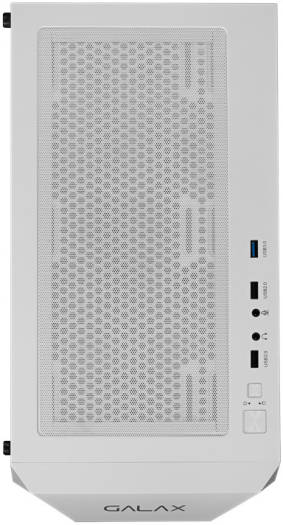 Galax Revolution-05 Mesh RGB Mid Tower ATX PC Case, Tempered Glass Panel & Mesh Front Panel, High Air Flow, Fits Up to 8* 120mm Fans & 280mm Radiators, USB 3.0 / 2.0, Mic, White | CGG5ANWA4B0 - Image 7