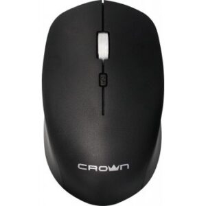 Crown Micro Vertical Slim Wireless Mouse - Black | CMG-X13