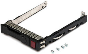 HPE SFF Hot Plug G8 G9 G10 Smart Drive Carrier Caddy, Hot-Swappable Design, 2.5" Form Factor, Ideal for Adding or Replacing Drives | 651687-001