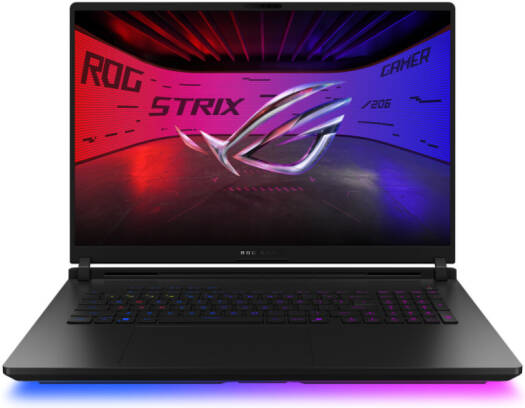 ASUS ROG Strix SCAR 18 Gaming Laptop, 18" WQXGA 240Hz HDR Display, Intel Core Ultra 9 275HX, 32GB RAM, 2TB M.2 SSD, NVIDIA RTX 5090 24GB, ENG RGB Backlit KB, Win 11 Pro, Eclipse Gray | G835LX-XS97
