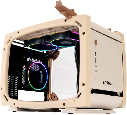 InWin Case Monsters E: Animal Series Mini-ITX Computer Case, 3x InWin ASL120 Fan Included, Tempered Glass, SECC, ABS Materials, Up to 330mm GPU Support, Bandi Design | IW-CS-CASEMONSTERS-006 - Image 13